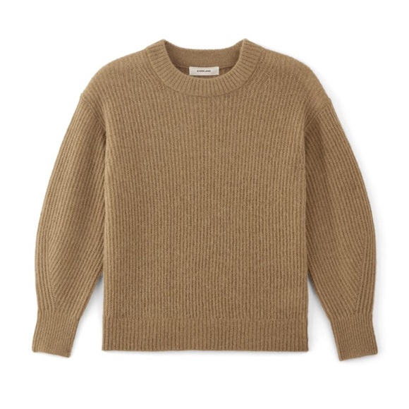 EVERLANE THE COCOON CREW IN ALPACA, SIZE XS - Picture 3 of 13
